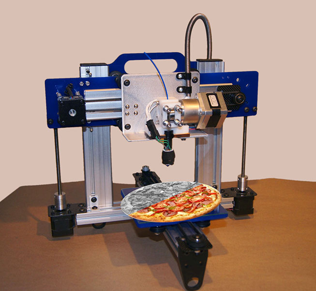 3D nyomtatóval pizzát készíteni?